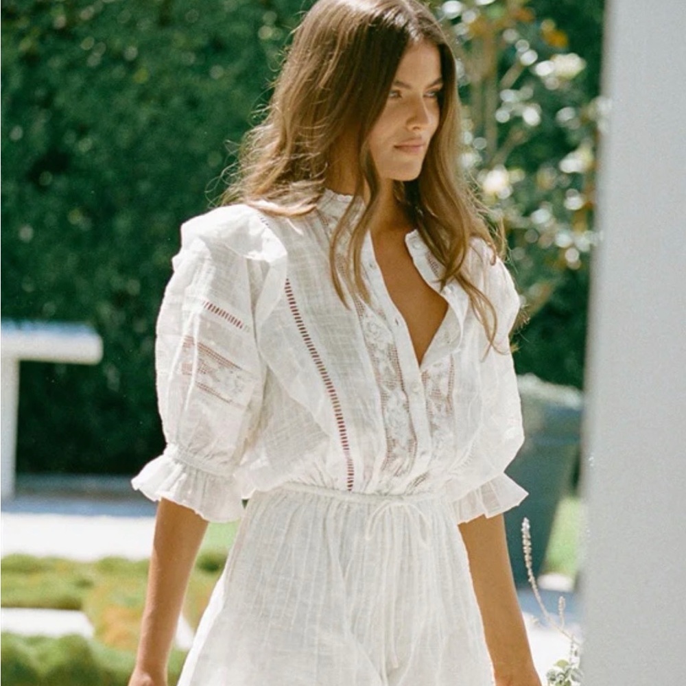 NWT Alvaro Playsuit Sabo Skirt
